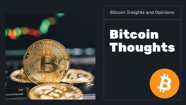 How do I feel about Bitcoin RIGHT NOW? Price meh, everything else about it, GREAT!